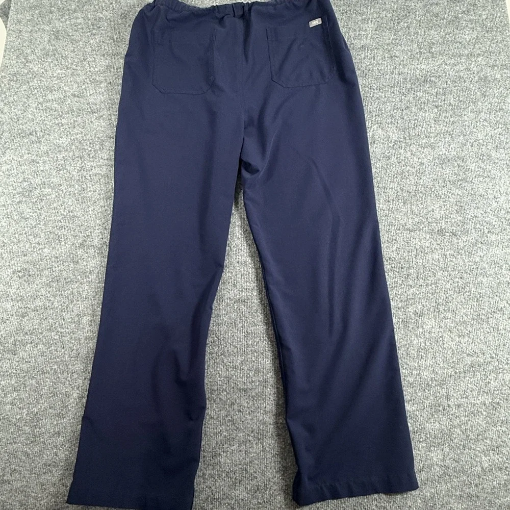 FIGS Technical Collection Pants Mens Navy XL Scrub Drawstring Medical Workwear